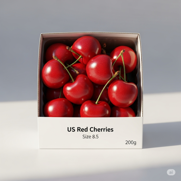 Cherry đỏ Mỹ size 8.5 (Hộp 200g)