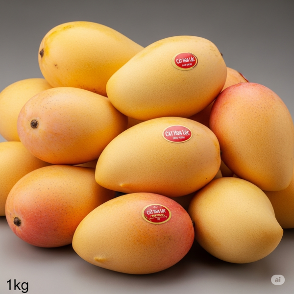 Xoài Cát Hòa Lộc Tuyển Chọn – 1Kg