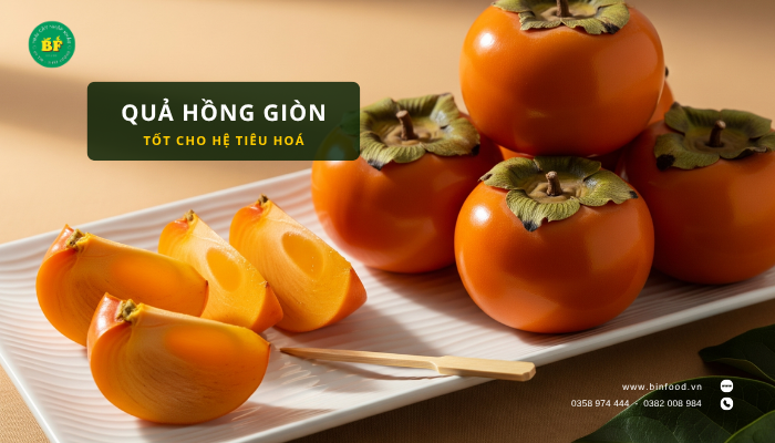 Tác dụng của hồng giòn mà bạn chưa biết!